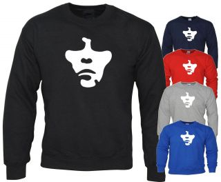 THE STONE ROSES SWEATER IAN BROWN JUMPER SWEATSHIRT FACE MUSIC INDIE T 