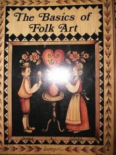 The Basics of Folk Art Vol 1 Book JoSonja & Jerry Jansen