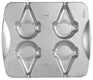 Wilton Cone Pops Cookie Pan, Cake Pop Making Supplies NEW