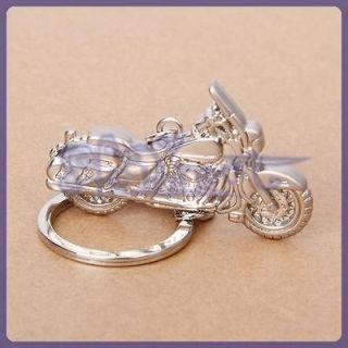   Gift Motorcycle design Pendant Charm Key Chain Fob Ring solid alloy