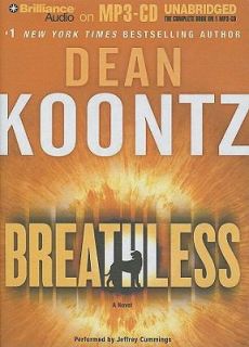 Breathless by Dean Koontz (2009, CD, Una
