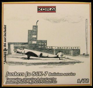 72 kora junkers ju 86 k 7 bolivian service