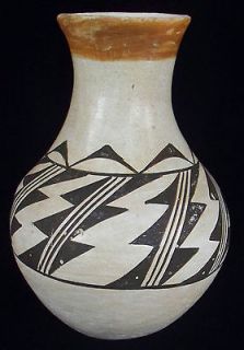 Old Vtg Vase Native American ACOMA Indian Pottery Vase Vessel Pot 