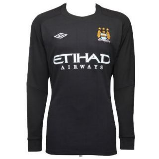 Manchester City FC Home Goalkeeper Shirt/Jersey 2010/11 Navy Blue Boys 