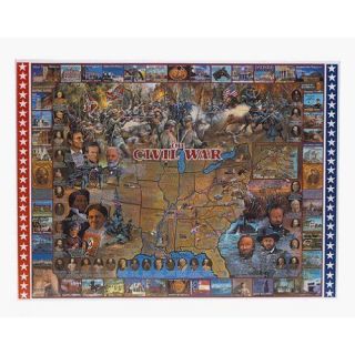 the civil war 1000 piece white mountain puzzle one day