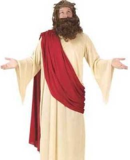 Mens Halloween Costume Jesus Buddy Christ X Mas Outfit