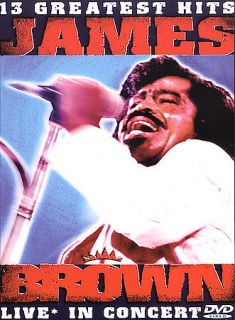 James Brown   Live in Concert   13 Greatest Hits DVD, 2002