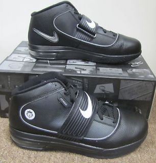 New NIKE Lebron Soldier IV Shoes Mens Sz 10 Black Sneakers 407630 001 