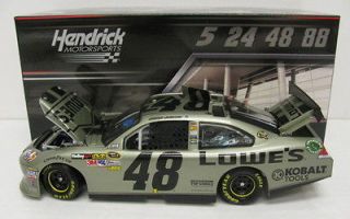 48 JIMMIE JOHNSON 2012 MOUNTAIN GREEN 1/24 SCALE 1 OF 684