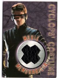 2000 TOPPS X MEN MOVIE TRADING CARD costume card Cyclops