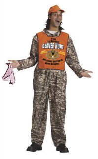 adult beaver hunter party funny costume dress fw131324