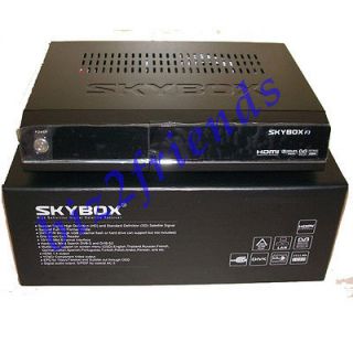 New arrive Skybox F3 1080P HD PVR Satellite Receiver recorder Support 