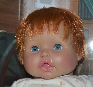2007 IRWIN TOY CO. RED HAIRED BABY SO REAL BEAUTIFUL LIFE LIKE BABY