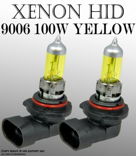 9006 HB4 100W x2 pcs Low Beam Xenon HID Rec. Yellow Light Bulbs Sa1 