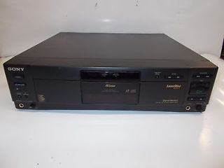   Sony MDP 650 CD,LD,VCD LaserDisc Laser Disc Player For Parts or Repair