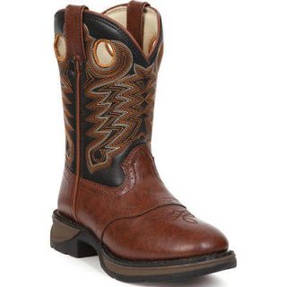 BT200 Rebel by Durango Boys Dusk & Black Saddle Western Boots Size 2 