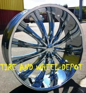 24 INCH B15 RIMS AND TIRES CHARGER MAGNUM CHRYSLER CAMARO CHALLENGER 