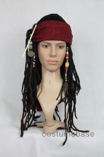 jack sparrow wig in Clothing, 
