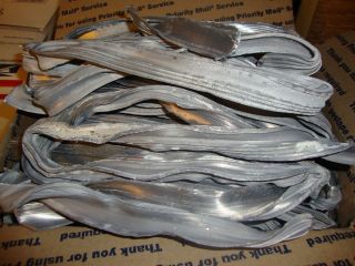 40 lbs pure soft lead strips ingots for sinkers molding