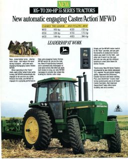 1989 John Deere 4455 Farm Tractor Ad