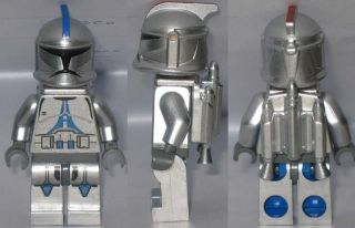 lego star wars custom clone trooper jet commander minifig army