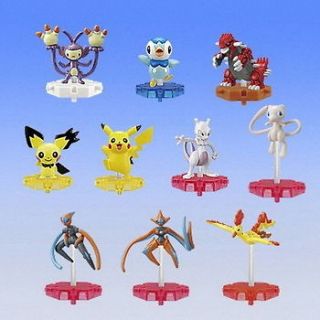  DP Deoxys speed Attack Forme Ho Oh Mew Piplup Mini Figure x 10pcs