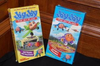JAY JAY Jet Plane Lot VHS Movie Tapes Natures Treasure, New Friends 