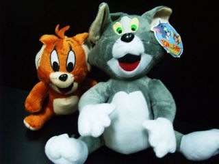 Hanna Barbera Tom 7 and Jerry plush, NEW by Jazwares