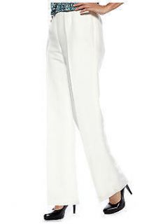 Kasper Dress Pants LINEN NWT Womens Size 8 White Ivory NEW Separates