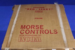 MORSE CONTROLS   D63732 000 0120.0   CONTROL CABLE   TYPE KM   10 FT 