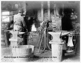 1906 nantucket village blacksmith photo  9 95