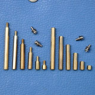 brass hex spacer screw assorted kit standoff sku101004 from hong
