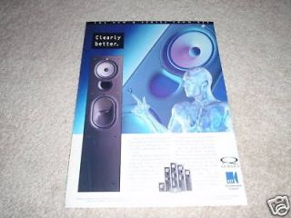 kef q series uni q q65 speaker ad from 1996