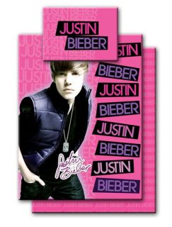JUSTIN BIEBER BEDDING TWIN  DUVET COVER/FITTED SHEET /PILLOW CASE/ 3PC