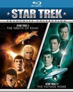 Star Trek II The Wrath of Khan Star Trek IV The Voyage Home Blu ray 