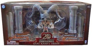   Kombat Shao Kahn Throne & Arena With Exclusive Shao Kahn Figure *New