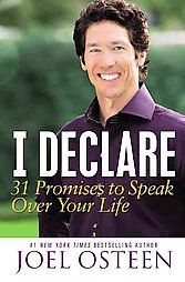   Promises of God over Your Life by Joel Osteen 2012, Hardcover