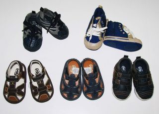 Childrens Place infant boys shoes & sandals sizes 3 6 mo.& 6 12 mo 