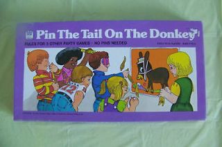   on the Donkey game 1967 Whitman VGUC complete childrens party game
