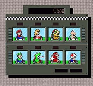 Super Mario Kart Super Nintendo, 1992