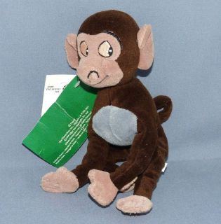 Disney BABY BABOON Monkey Ape Primate from Tarzan 7 Plush Bean Bag