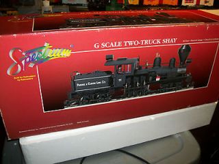 BACHMANN SPECTRUM G SCALE SET 36 TON 2 TRUCK SHAY VERY NICE IN BOX+3 