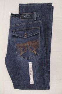 CALVIN KLEIN Mens Medium Wash Slim Boot Jeans MF48A38 J17947 Size 