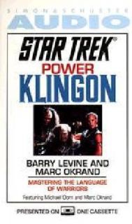 Power Klingon Mastering the Language of Warriors by Mark Okrand and 