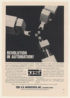1962 usi us industries transferobot industrial robot ad time left