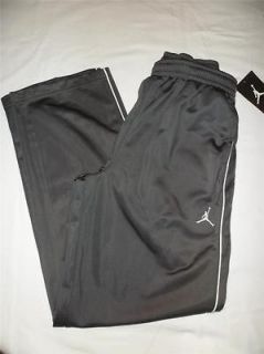 NWT Boys Nike Air Jordan Track Gray Basketball Sweat Pants SZ XL 