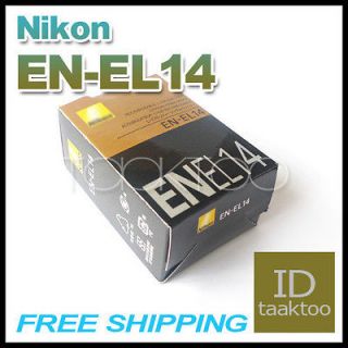 New Nikon EN EL14 Battery For D5100 D3200 D3100 P7000 P7100