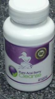 Pure Acai Berry Cleanse weight loss 1500mg 60 Capsules (6 bottles) exp 