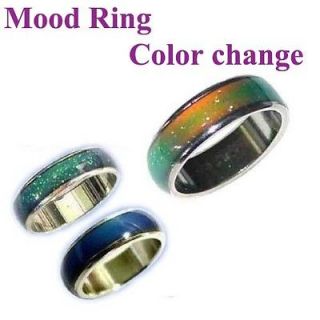 child gift changing color magic mood ring band d 18mm
