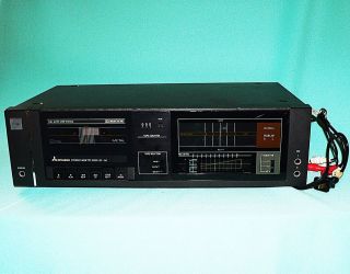 Vtg Mitsubishi DT 15C Tape Cassette Deck Recorder Stereo Counter RARE